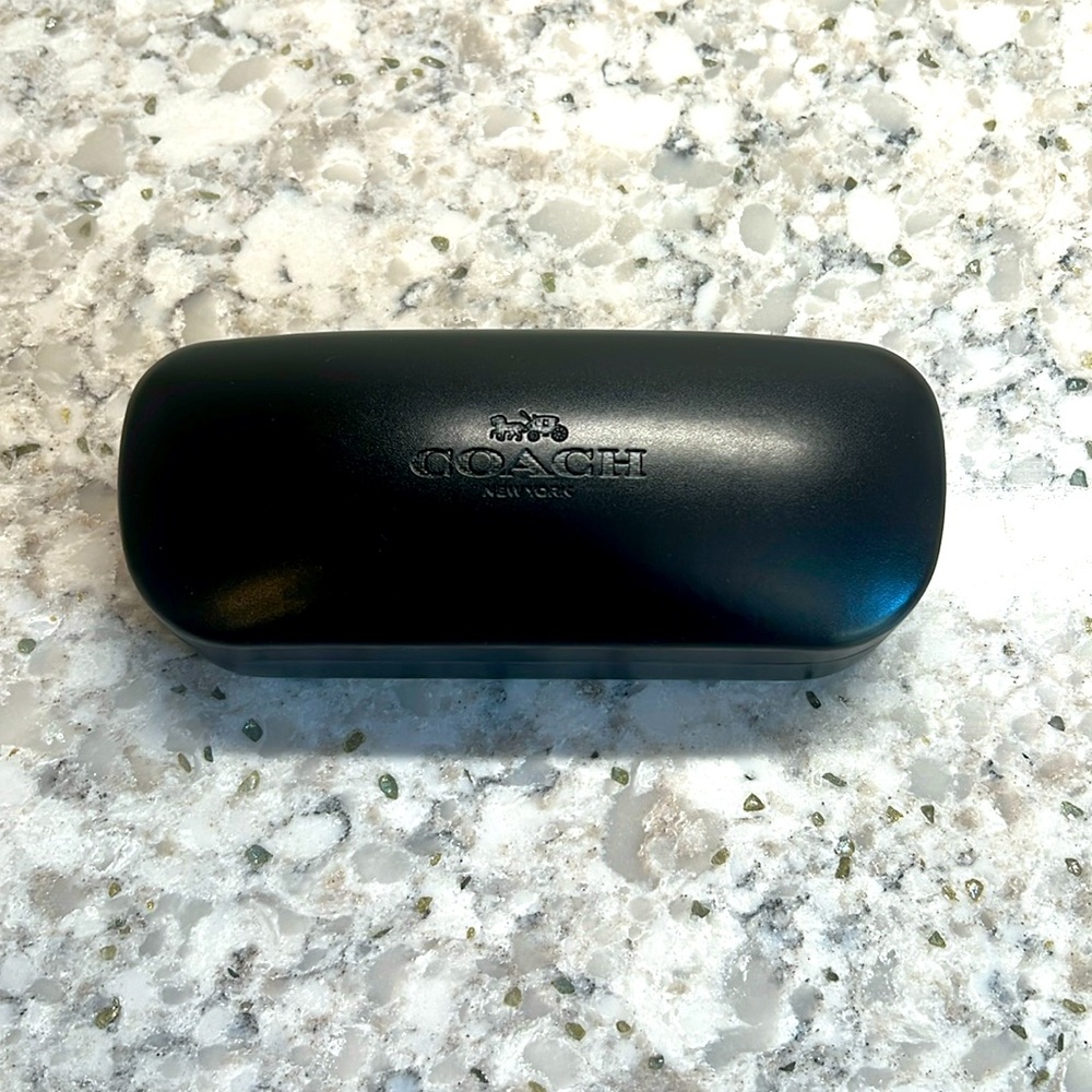 Brand New Coach Sunglasses Case • Replacement Hard Clamshell • Black